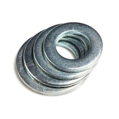 DIN125 White Zinc Plated Flat Washer